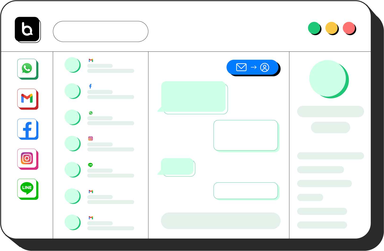 Bow Chat | AI Conversation Operations for WhatsApp, Email, Voice, and Teams